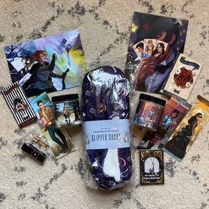Bookish Box odds and ends